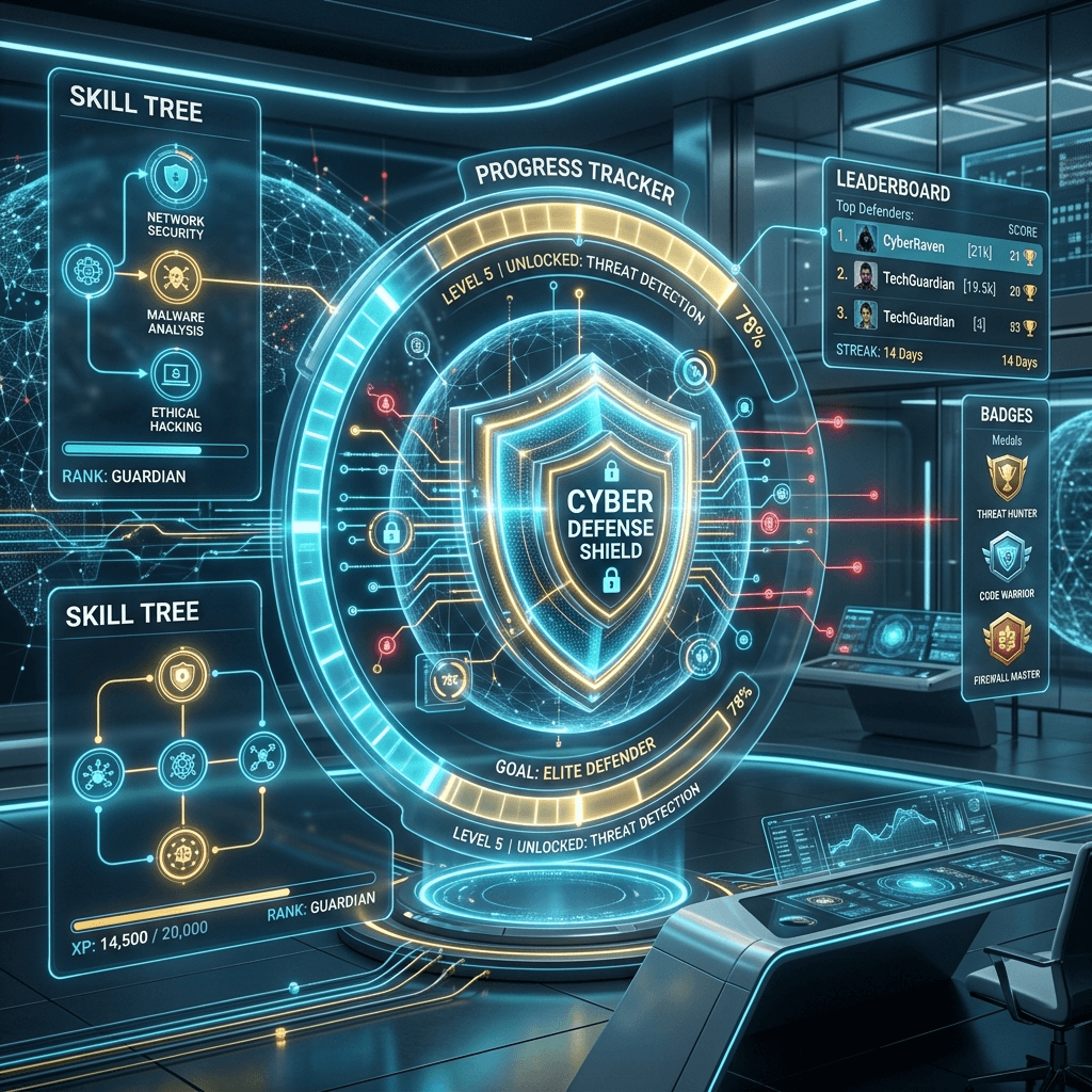 Cyber Champion Quest Campaign Visual